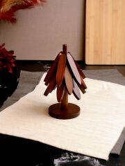 PAÇİ-BAMBU BARDAK TABAK ALTI NİHALE