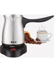 Bold Elektrikli Türk Kahve Pişirme Makinesi Inox Paslanmaz Çelik Cezve