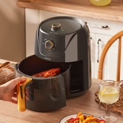 Homend Airfryday 2505H 8 Farklı Programlı, 4,3 Litre Airfryer Antrasit
