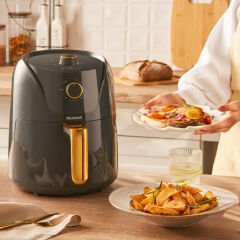 Homend Airfryday 2505H 8 Farklı Programlı, 4,3 Litre Airfryer Antrasit