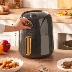 Homend Airfryday 2505H 8 Farklı Programlı, 4,3 Litre Airfryer Antrasit