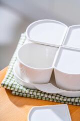 ACAR Pure Line 4 lü Tepsili Kahvaltılık Seti