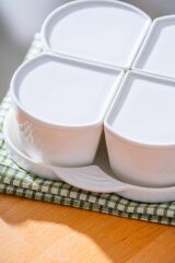 ACAR Pure Line 4 lü Tepsili Kahvaltılık Seti