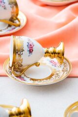 ACAR Juluius 6 Kişilik Kahve Fincanı Takımı - 90 ml