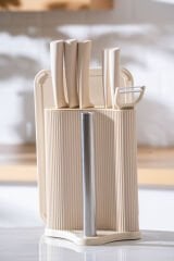 ACAR Cooper 8 Parça Standlı Kesme Tahtası Ve Bıçak Seti