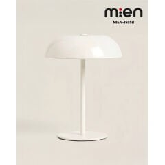 MİEN Krem Şarjlı LED Masa Lambası & Abajur