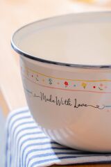 ACAR Made With Love Emaye Karıştırma Kabı - 22 cm