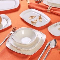 Emsan Mimoza 60 Parça 12 Kişilik Yemek Takımı