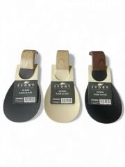 IVORY Silikon Kaşık Altlığı – Kaymaz, Isıya Dayanıklı, 22×10 cm (Siyah / Krem / Gri)