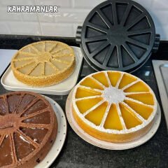 KAHRAMANALAR LİZBON BLACK TİTANYUM KEK KALIBI