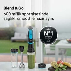 Braun Multiquick 5 El Blenderi MQ5252BK