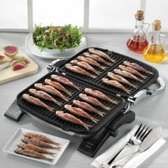 Korkmaz Tostkolik Inox/Siyah Granit Tost Makinesi A328-05