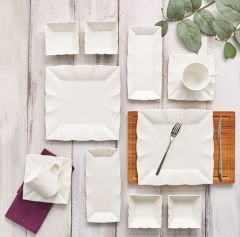 Emsan Bahar Porselen 32 Parça 6 Kişilik Kahvaltı/Servis Takımı