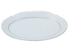Porland Queen Platin Kayık Tabak 30cm
