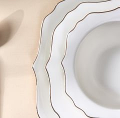 Karaca Blossom Porselen 24 Parça 6 Kişilik Yemek Takımı