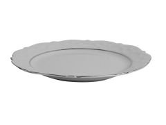 Porland Queen Platin Çukur Tabak 21cm