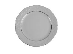 Porland Queen Platin Çukur Tabak 21cm