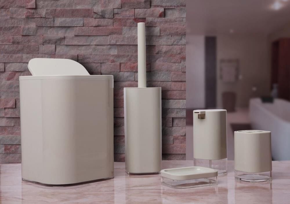 Primanova Klar 5 Li Banyo Seti Bej