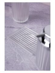 Primanova Polar 3 Lü Banyo Takımı Seti Şeffaf Naturel