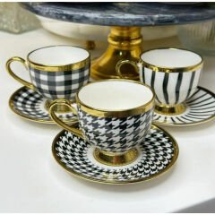 KRD KAHVE FİNCAN TAKIMI 6 KİŞİLİK
