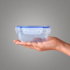 Dünya Plastik 3 Lü Contalı Kare Set ( 900-1500-2400 ml ) 30002