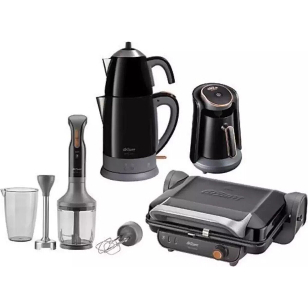 ARZUM PRO BLACKLİNE ELEKTRİKLİ ÇEYİZ SETİ AR9009