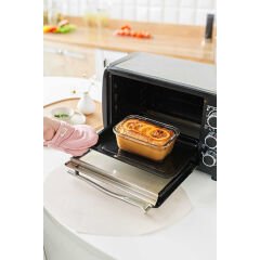 Fika Glace Vakumlu Cam Saklama Kabı 460ML Bej D-NEOFGLV046