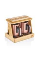 Bambum Kallavi - Türk Kahve Makinesi Bronz Ikili