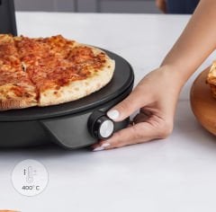 Karaca Gastro 10 in 1 Pizza Lahmacun ve Tandır Ekmeği Makinesi Biodiamond Matte Black