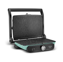 Karaca Gastro Grill Glass Premium 2400W Tost ve Izgara Makinesi Blue Mist