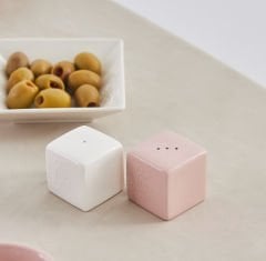 Karaca Trend Emboss Porselen 32 Parça 6 Kişilik Kahvaltı/Servis Takımı Pink