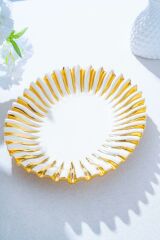 Acar Alba Dekoratif Oval Sunum Tabak - 38 cm