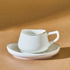 Karaca Streamline Hole 6 Kişilik Kahve Fincan Takımı 80 ml