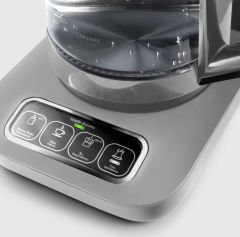 Karaca Robotea Pro 4 in 1 Konuşan Cam Çay Makinesi Cool Gray