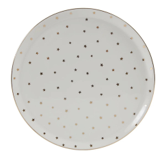 Porland Forest 6 LI Düz Tabak 28cm Servis Tabağı