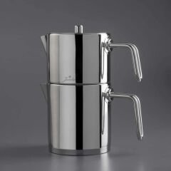 Jumbo Metalix 14 Parça Çelik Çeyiz Seti (Metalix 8 Parça Çelik Tencere Seti-Metalix Full Metal Çaydanlık-3'lü Cezve)