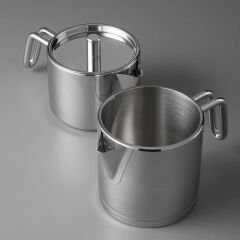 Jumbo Metalix 14 Parça Çelik Çeyiz Seti (Metalix 8 Parça Çelik Tencere Seti-Metalix Full Metal Çaydanlık-3'lü Cezve)