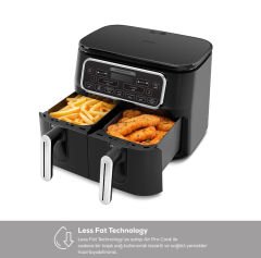 KARACA AIR PRO COOK DUO EV YE. XXXL 8 L AIRFRYER B. CHROME