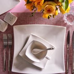 Karaca Perfect White Porselen 32 Parça 6 Kişilik  Kahvaltı/Servis Takımı