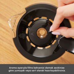 Karaca Hatır Plus Barista 6 in 1 Latte Cappuccino ve Közde Türk Kahve Makinesi Black Copper