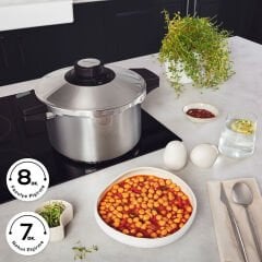 Karaca Quick And Safe İndüksiyon Tabanlı Düdüklü Tencere 7 Lt