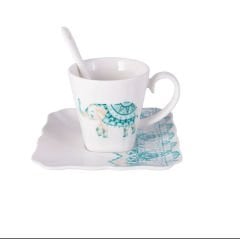 Karaca Marodisa Blue 32 Parça Kahvaltı Takımı Kare