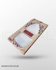 Tüm Ütülere Uyumlu Teflon Ütü Tabanı Yanmaz Yapışmaz Kumaşı Parlatmadan Koruyan Ütü Taban Altlığı