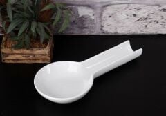 GÖNÜL Porselen Kirli Kaşıklık – Şık ve Pratik Tezgah Üstü Kaşıklık | 24 x 11,5 cm