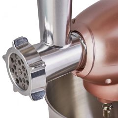 Karaca Multichef Stand Mikser Rosegold Mutfak Şefi 1400W 5,5 Lt (Kıyma Çekme /Sucuk-Sosis/İçli Köfte Aparatlı)