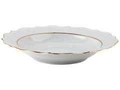 Porland Queen Altın Yaldız Çukur Tabak 20cm