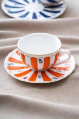 ACAR Marlowe 6 Kişilik Kahve Fincanı Takımı - 90 ml