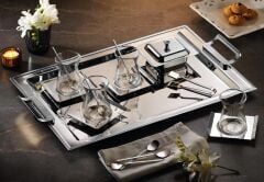 Tiamo Mios 40 Parça Sade Çay Seti – Şık ve Modern Çay Sunum Takımı