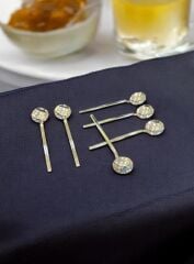 TİAMO RİO Sade Paslanmaz Çelik Çay Kaşığı 6’lı Set – Zamansız Şıklık