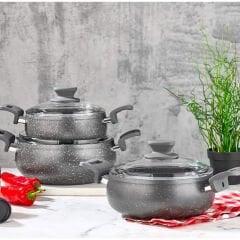 SONESSA GRANİT KAPLAMA 3 LÜ GÜVEÇ SET (4MM)